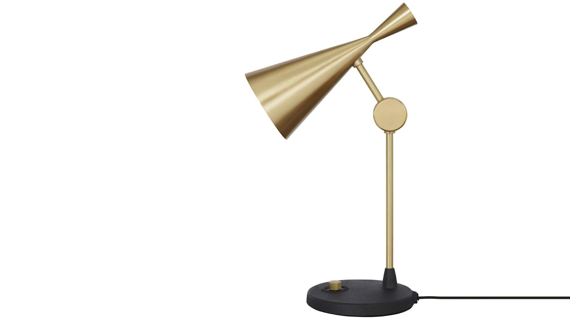 Tom Dixon - Tom Dixon Beat Tischleuchte Messing - Tischleuchten - Sarto Group
