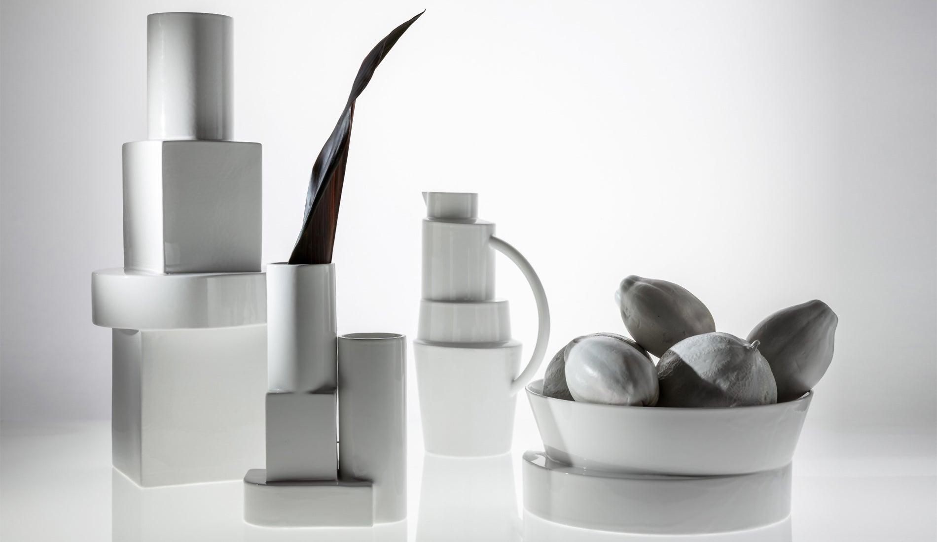 Tom Dixon - Tom Dixon Block Large Vase - Vasen - Sarto Group