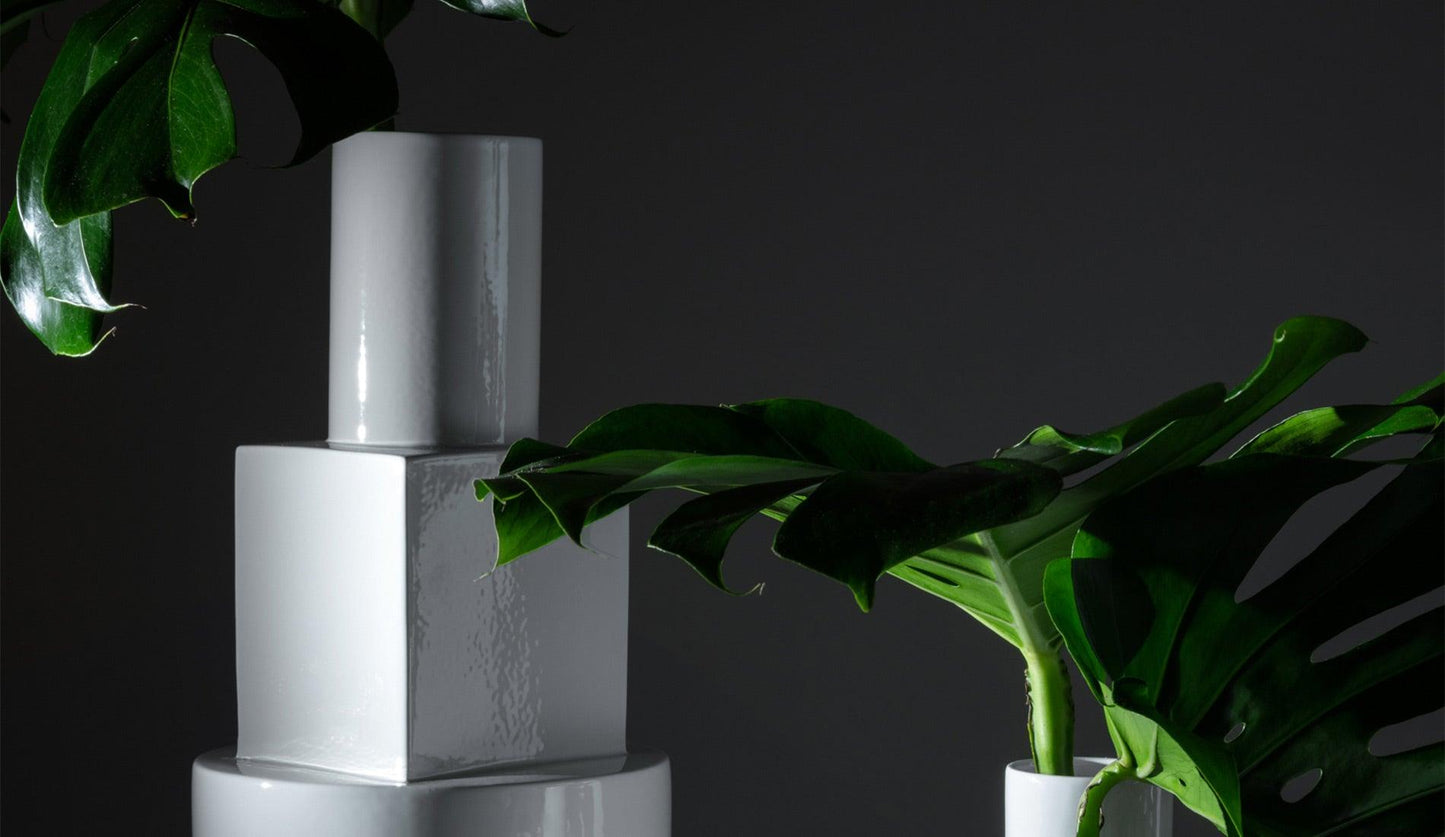Tom Dixon - Tom Dixon Block Large Vase - Vasen - Sarto Group