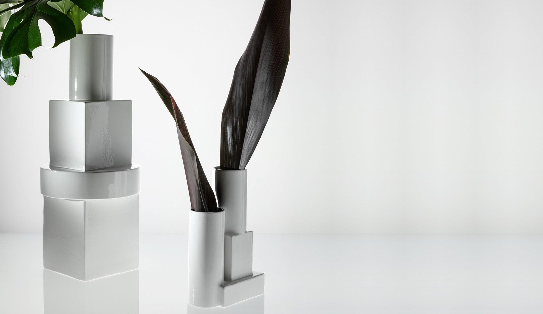 Tom Dixon - Tom Dixon Block Large Vase - Vasen - Sarto Group