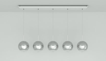 Tom Dixon - Tom Dixon Mirror Ball 25 Linear Hängeleuchte - Hängeleuchten - Sarto Group