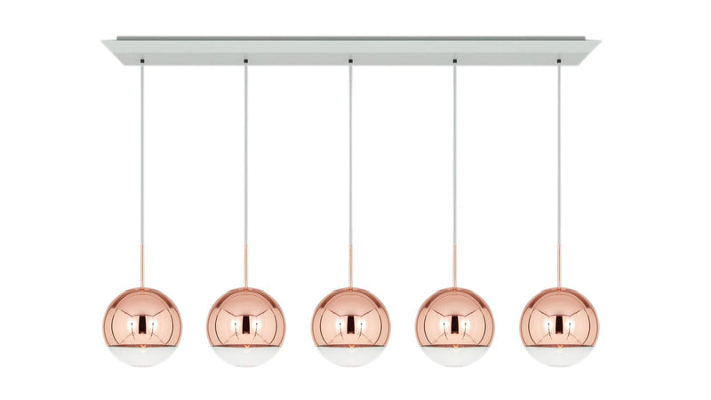 Tom Dixon - Tom Dixon Mirror Ball 25 Linear Hängeleuchte - sarto Tailored Interiors Group