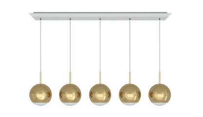Tom Dixon - Tom Dixon Mirror Ball 25 Linear Hängeleuchte - Hängeleuchten - Sarto Group