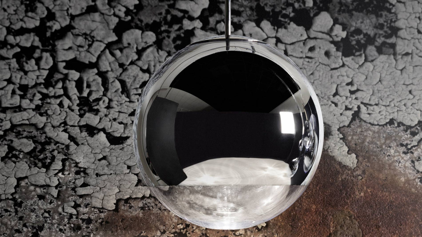 Tom Dixon Mirror Ball pendant group