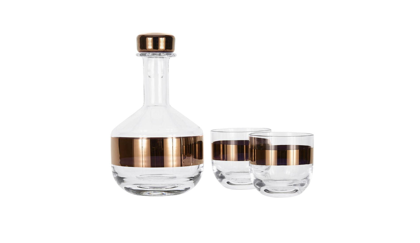 Tom Dixon - Tom Dixon Tank Whiskey Gläser | 2er Set - Trinkgläser - Sarto Group