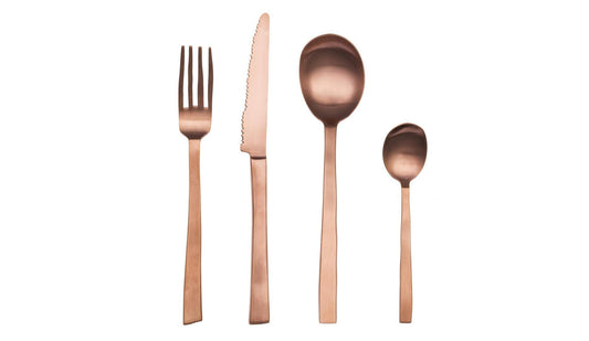 Valerie Objects - Valerie Objects Maarten Baas Besteck Kupfer | 24 tlg - Bestecke - Sarto Group