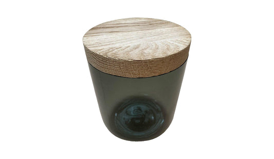 When Objects Work - When Objects Work Glasdose-Schwarz-Version II - Eiche - Glasdosen - Sarto Group