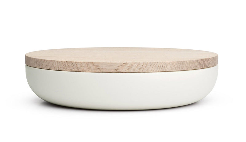 When Objects Work - When Objects Work VVD Pottery Schale Weiß | H5 x Ø30 cm - sarto Tailored Interiors Group