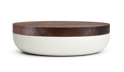 When Objects Work - When Objects Work VVD Pottery Schale Weiß | H5 x Ø30 cm - Dosen - Sarto Group
