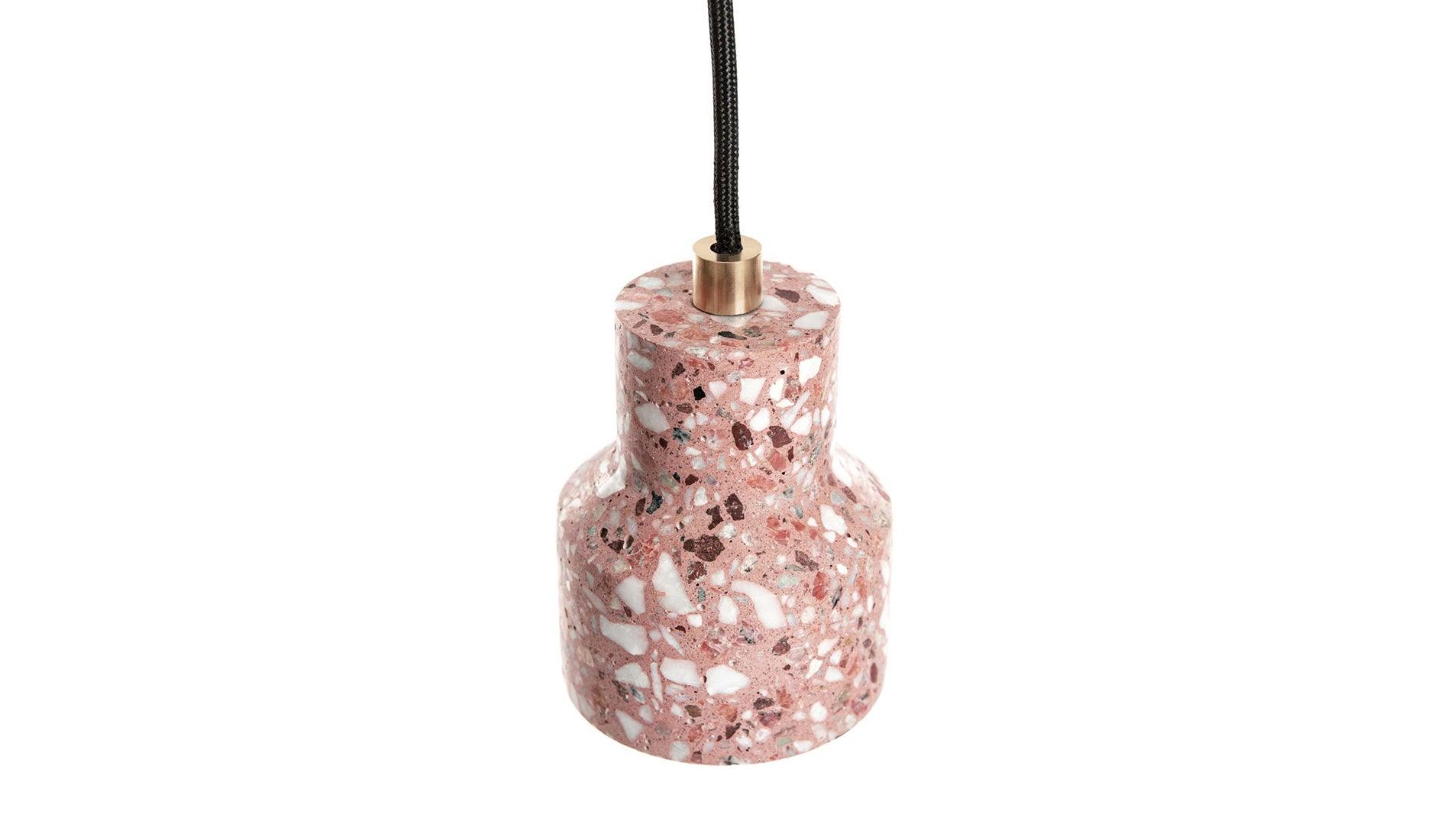 XLBoom - XLBoom Terrazzo Simple Hängeleuchte | Rot - Hängeleuchten - Sarto Group