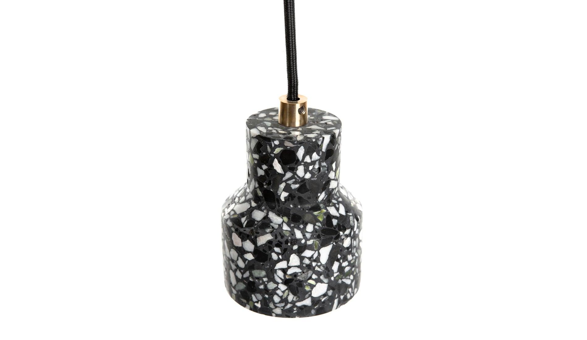 XLBoom - XLBoom Terrazzo Simple Hängeleuchte | Schwarz - Hängeleuchten - Sarto Group