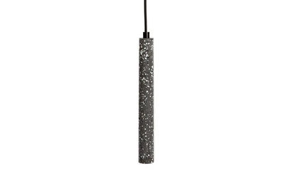 XLBoom - XLBoom Terrazzo Tube Hängeleuchte | Schwarz - Hängeleuchten - Sarto Group