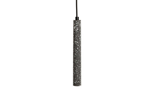 XLBoom - XLBoom Terrazzo Tube Hängeleuchte | Schwarz - Hängeleuchten - Sarto Group