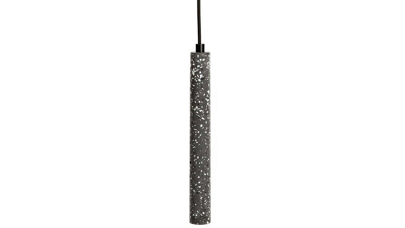 XLBoom - XLBoom Terrazzo Tube Hängeleuchte | Schwarz - sarto Tailored Interiors Group