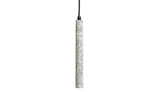 XLBoom - XLBoom Terrazzo Tube Hängeleuchte | Weiß - Hängeleuchten - Sarto Group