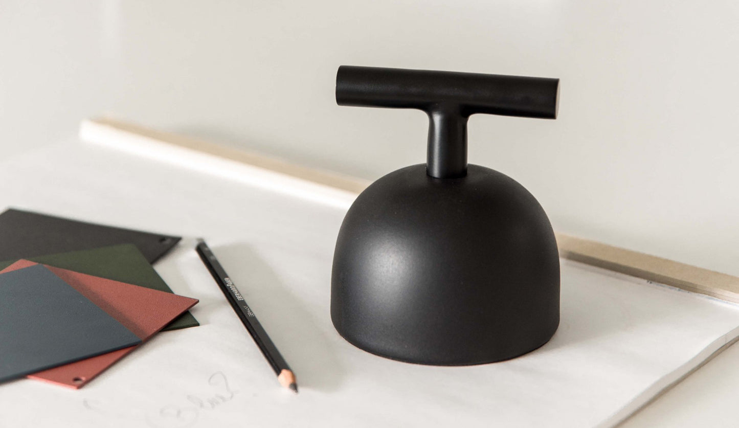 XLBoom - XLBoom Carry Away Briefbeschwerer | Schwarz - Silber | Edelstahl - sarto Group