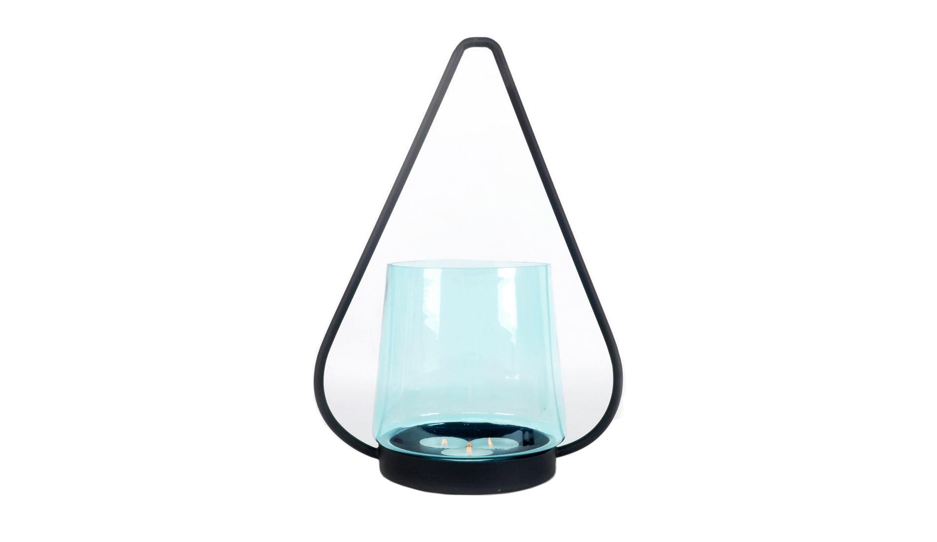 XLBoom - XLBoom Lys XXL Windlicht | Blau - Windlichter - Sarto Group