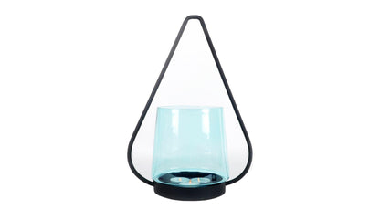XLBoom - XLBoom Lys XXL Windlicht | Blau - Windlichter - Sarto Group