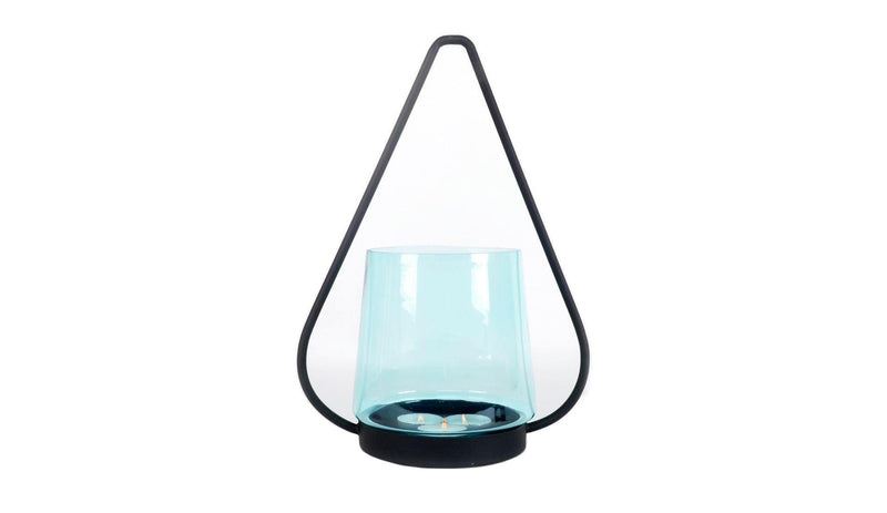XLBoom - XLBoom Lys XXL Windlicht | Blau - sarto Tailored Interiors Group