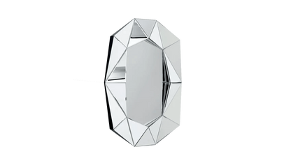 Reflections Copenhagen - Reflections Copenhagen Diamond Mirror Large - Silver - Lagerware - Sarto Group