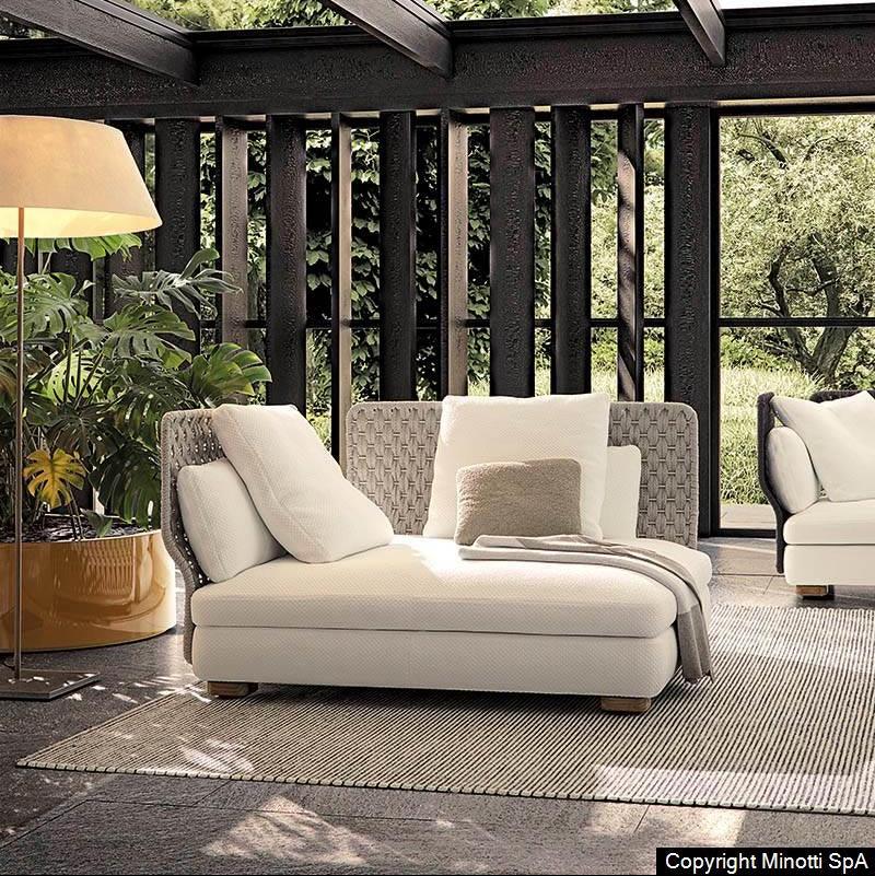 Minotti - Amii Outdoor Sofa - sarto Tailored Interiors Group