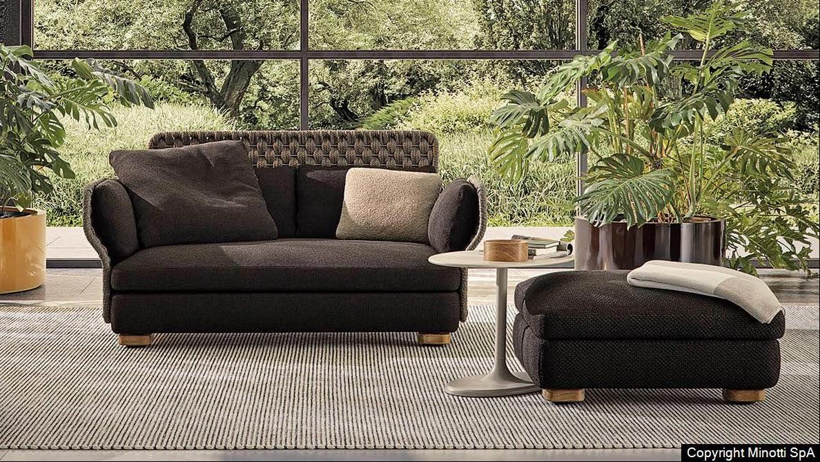 Minotti - Amii Outdoor Sofa - sarto Tailored Interiors Group