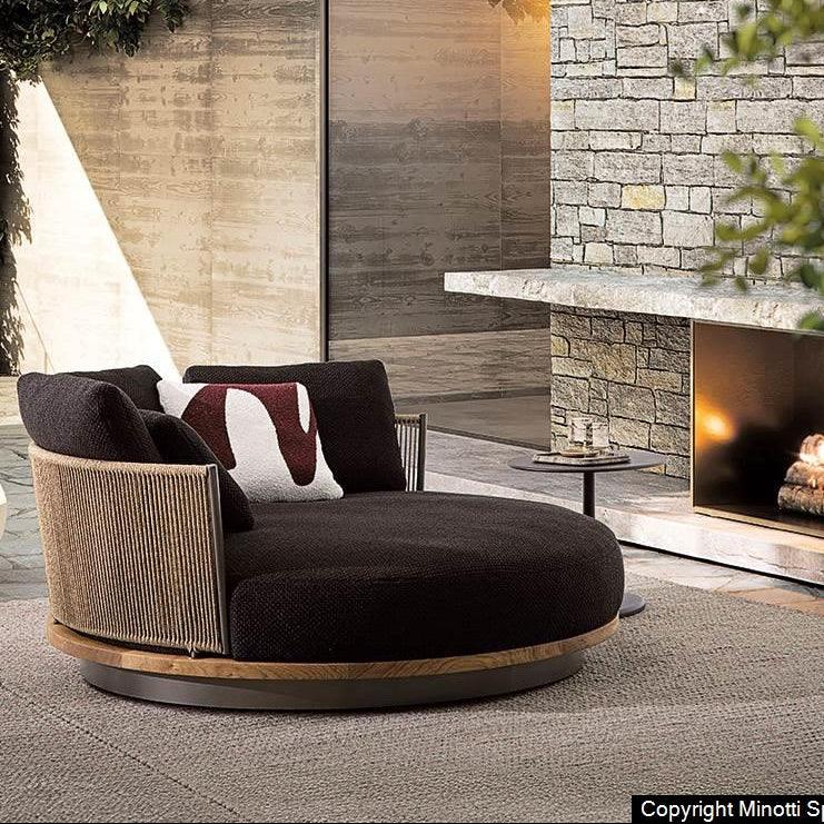 Minotti - Daylight Outdoor Chaiselongue - sarto Tailored Interiors Group