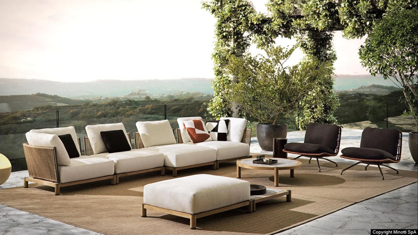 Minotti - Daylight Outdoor Sofa - sarto Tailored Interiors Group