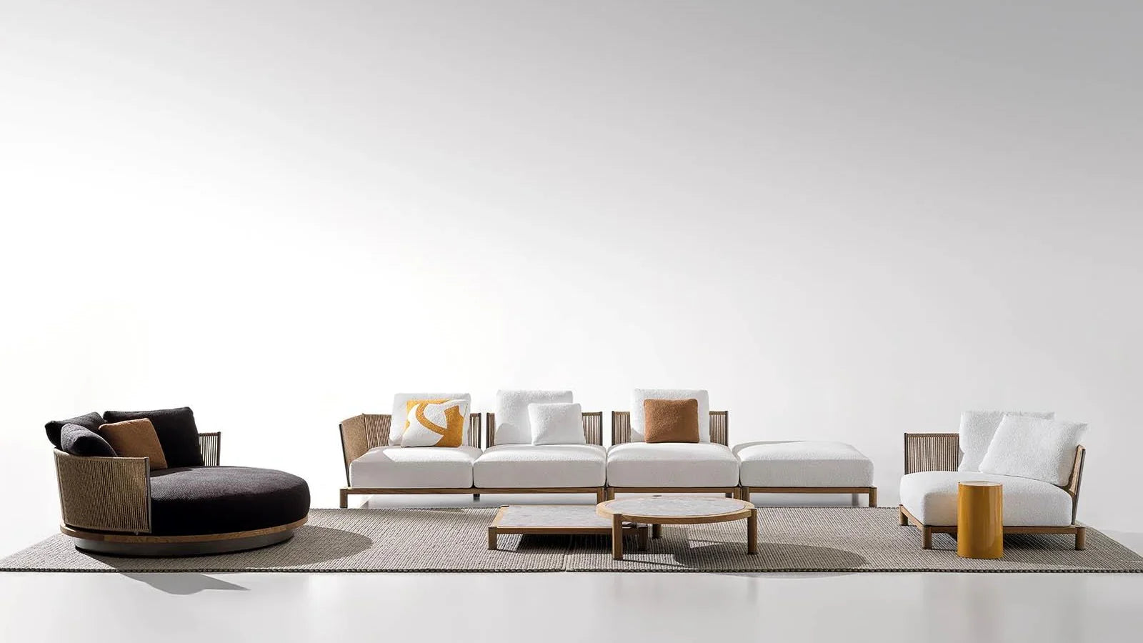 Minotti - Daylight Outdoor Sofa - sarto Tailored Interiors Group