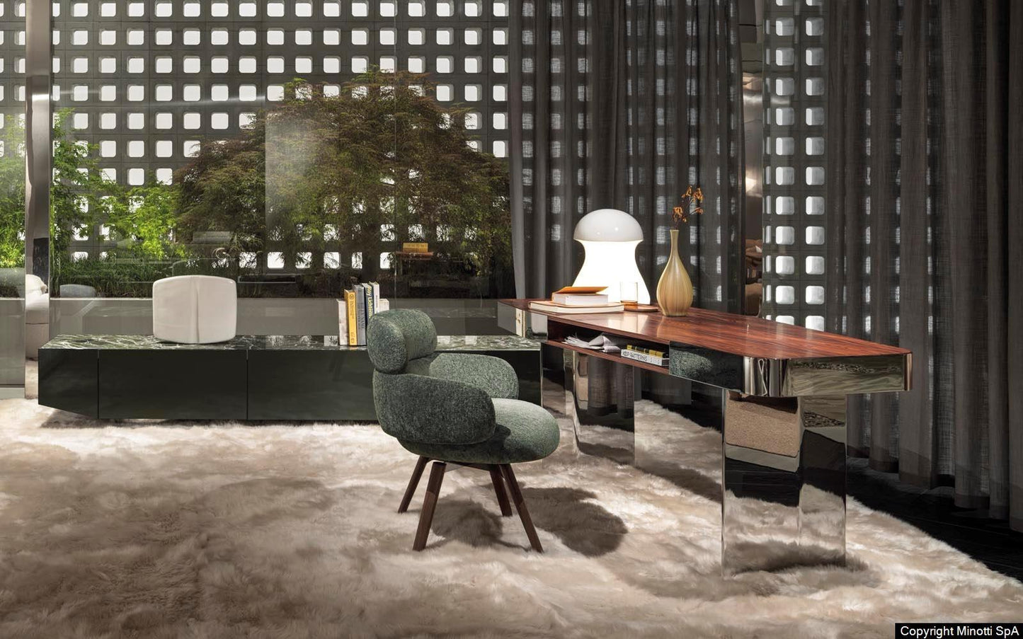 Minotti - Diagramma Schreibtisch - Schreibtische - Sarto Group