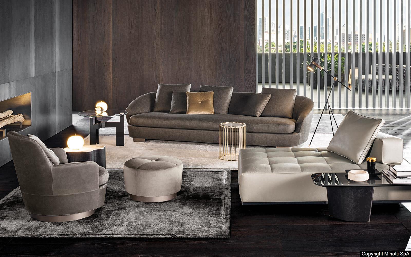 Minotti - Jacques Sessel | Poltrona High - Sessel - Sarto Group