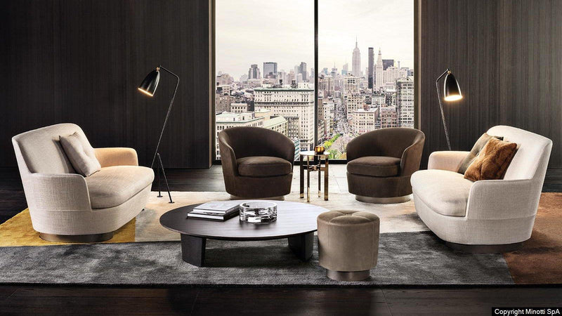 Minotti - Jacques Sessel | Poltrona Low - sarto Tailored Interiors Group