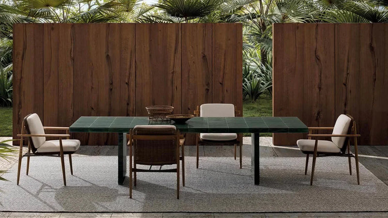 Minotti - Andrée Dining Outdoor Esstisch - sarto Tailored Interiors Group