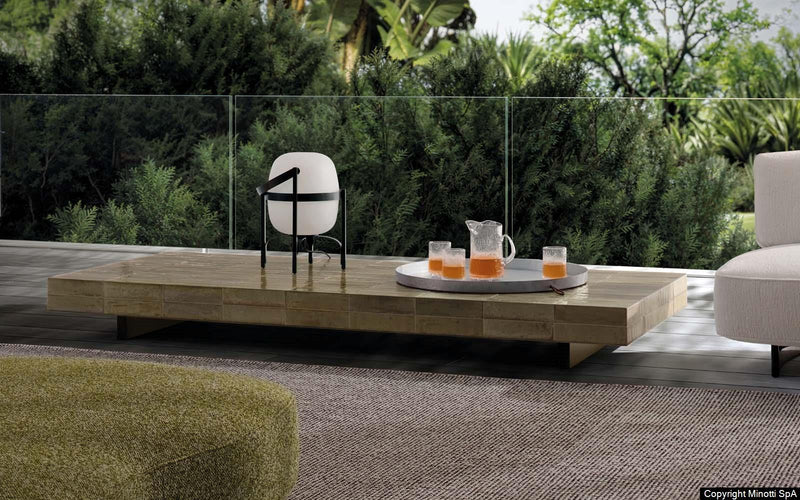 Minotti - Andrée Outdoor Beistelltisch - sarto Tailored Interiors Group