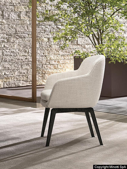 Minotti - Belt Esszimmerstuhl - Stühle - Sarto Group