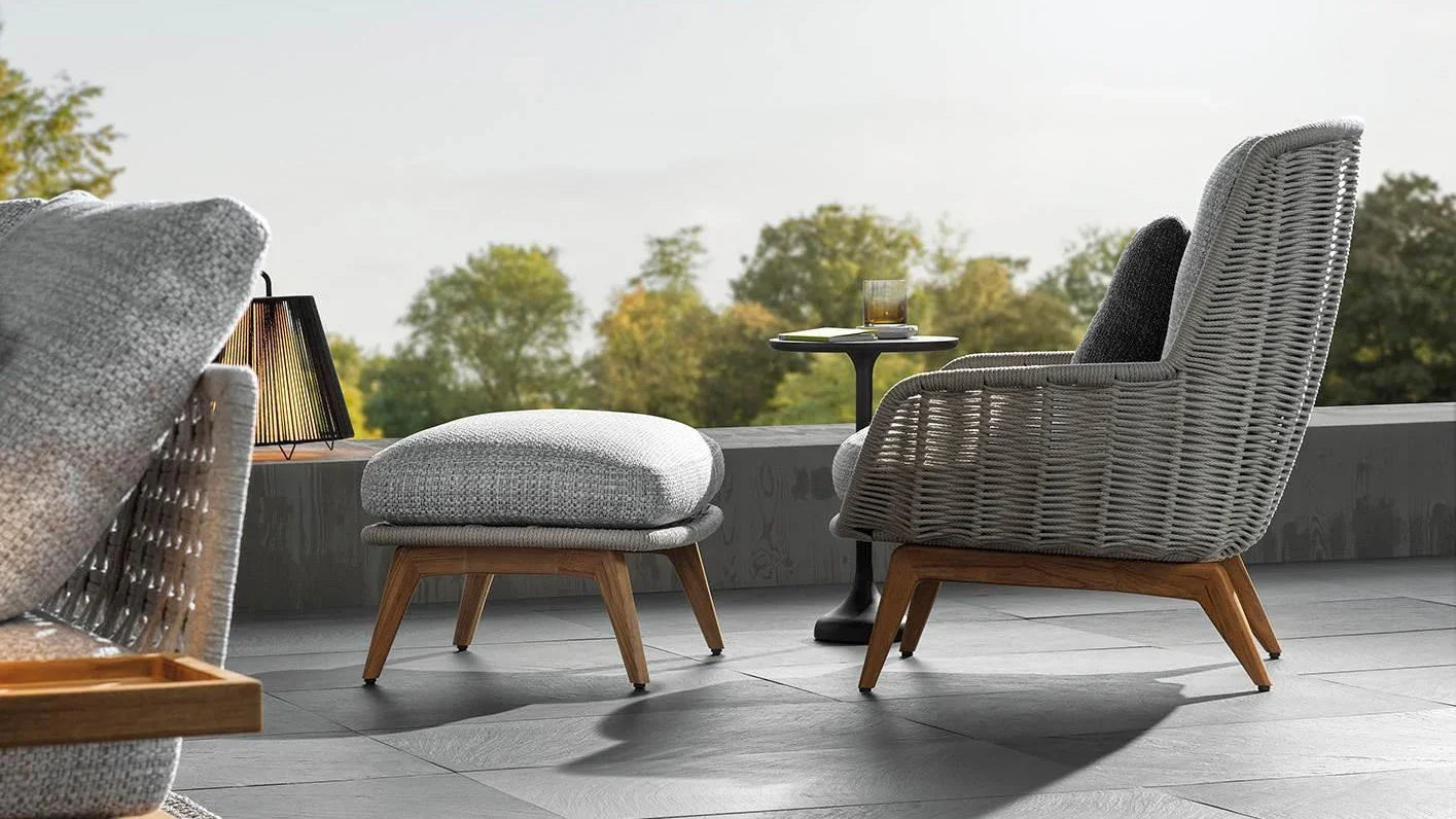 Minotti - Belt "Cord" Outdoor Sessel - sarto Tailored Interiors Group