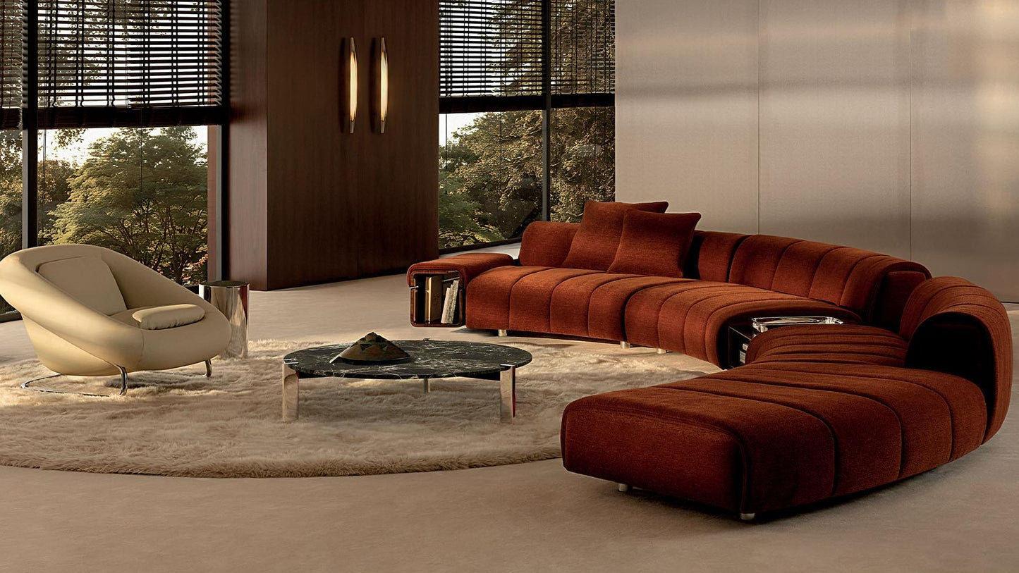 Ruffle Sofa