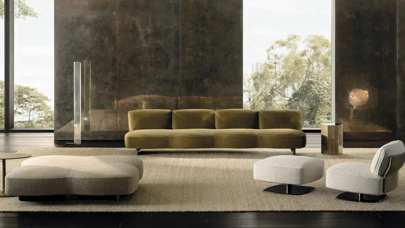 Minotti - Saki Sofa - sarto Tailored Interiors Group