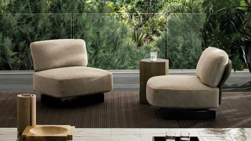 Minotti - Saki Outdoor Sessel - sarto Tailored Interiors Group