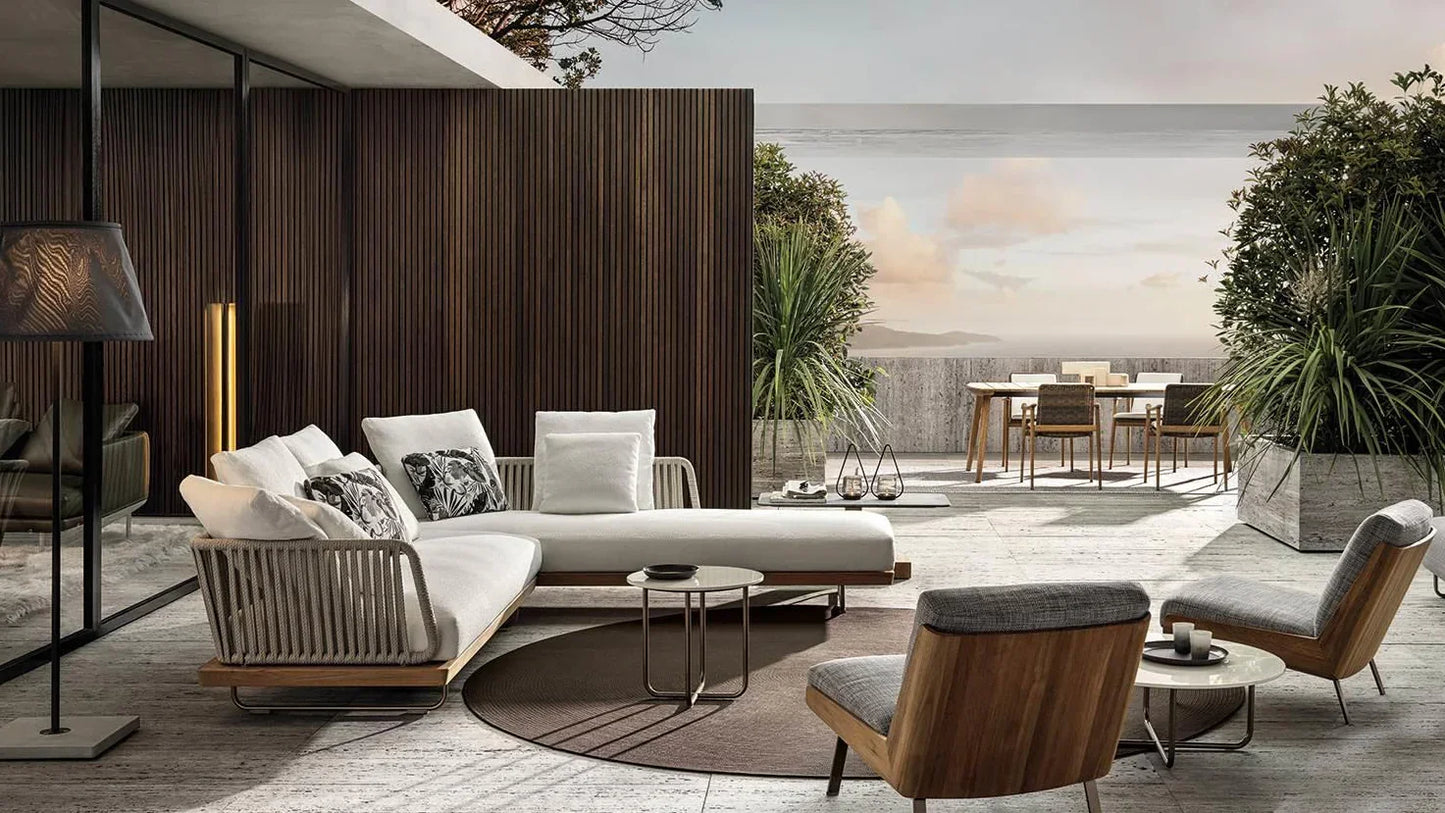 Minotti - Sunray Outdoor Sofa - sarto Tailored Interiors Group