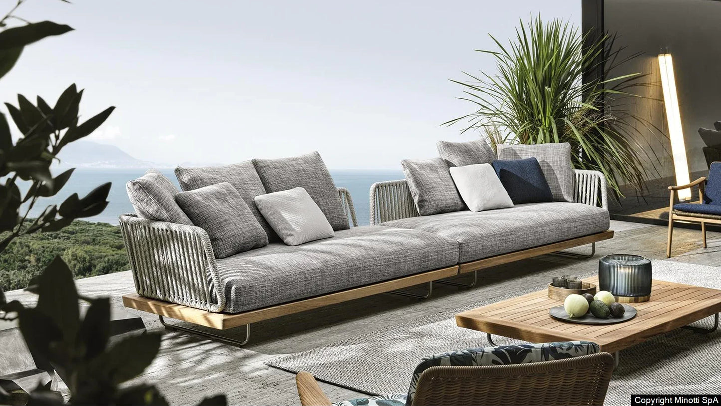 Minotti - Sunray Outdoor Sofa - sarto Tailored Interiors Group