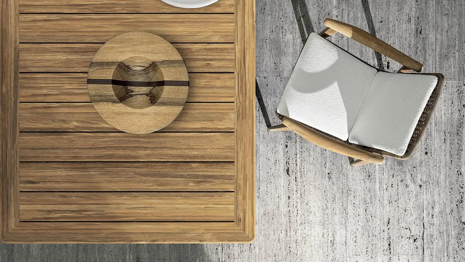 Minotti - Terrace Outdoor Esstisch - sarto Tailored Interiors Group