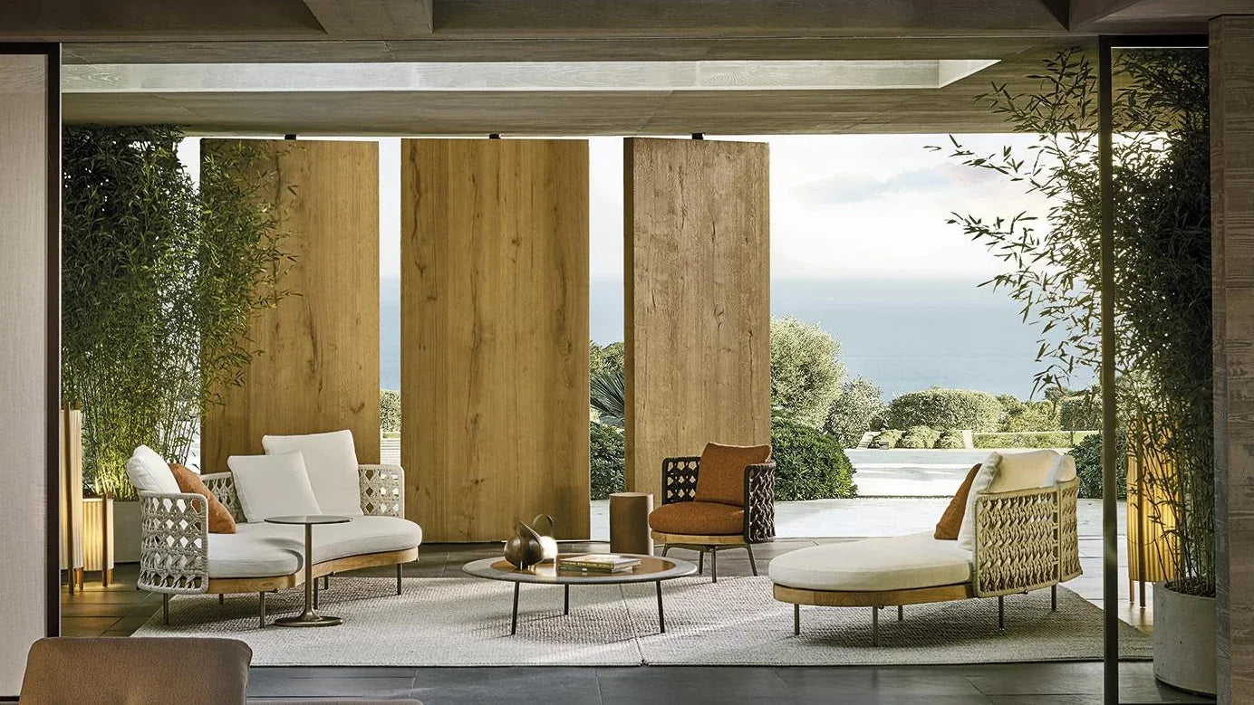 Minotti - Torii Nest Outdoor Sofa - sarto Tailored Interiors Group
