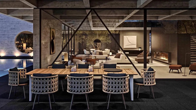 Minotti - Torii Nest Outdoor Stuhl - sarto Tailored Interiors Group