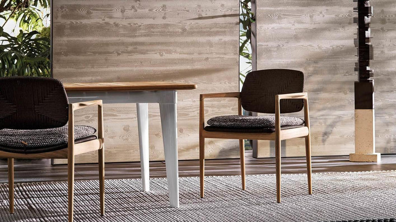 Minotti - Yoko "Cord" Outdoor Stuhl - sarto Tailored Interiors Group