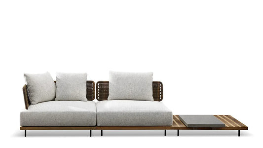 Minotti - Quadrado Outdoor Sofa - sarto Tailored Interiors Group