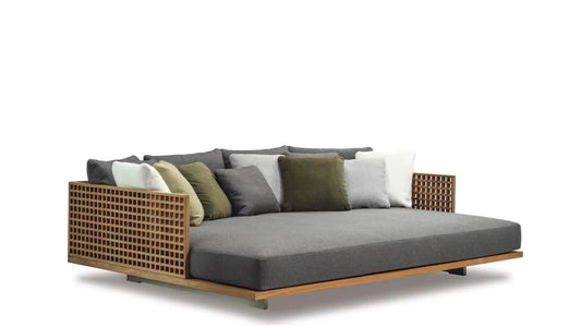 Minotti - Quadrado Outdoor Chaiselongue - sarto Tailored Interiors Group