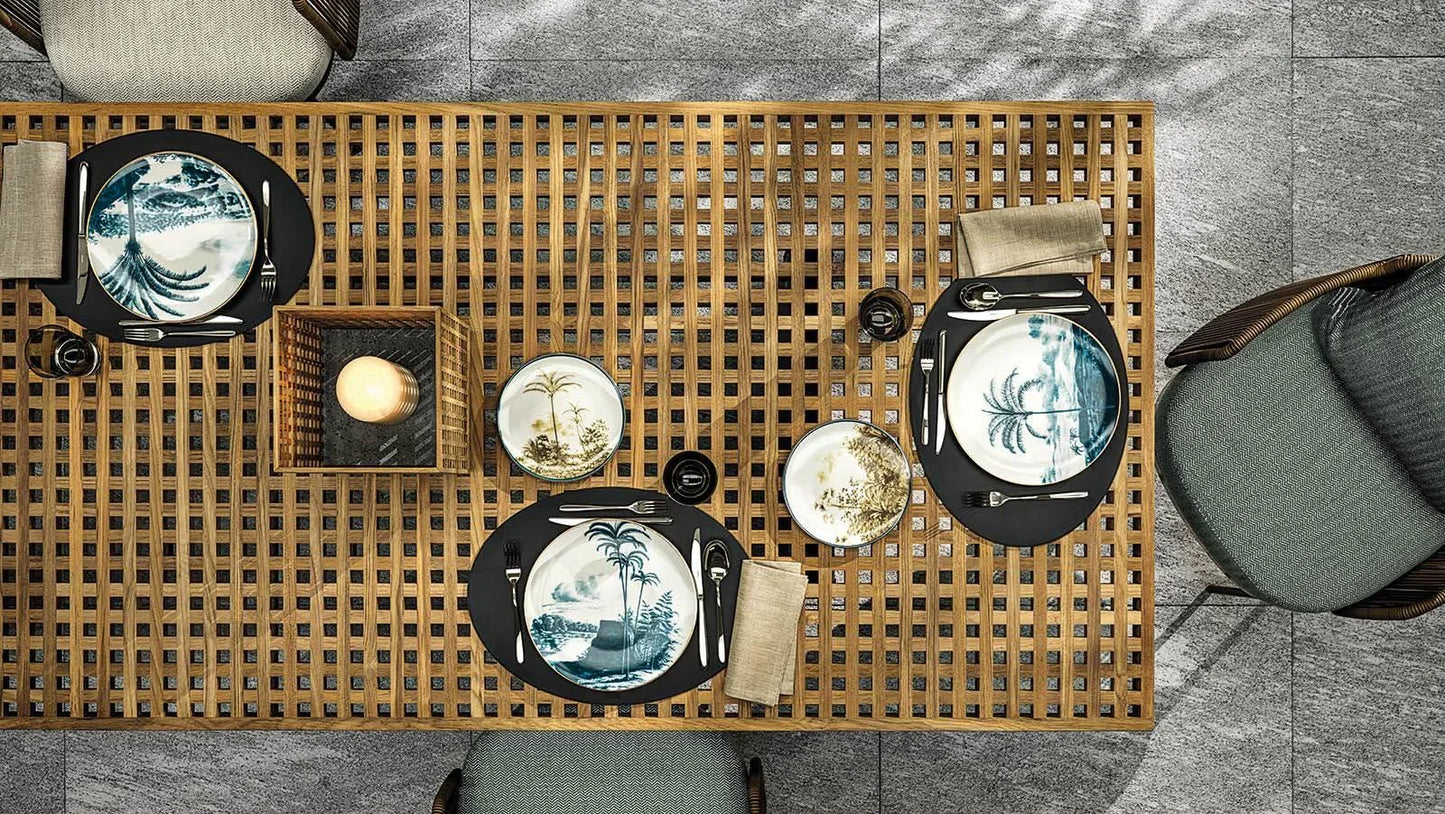 Minotti - Quadrado Outdoor Esstisch - sarto Tailored Interiors Group
