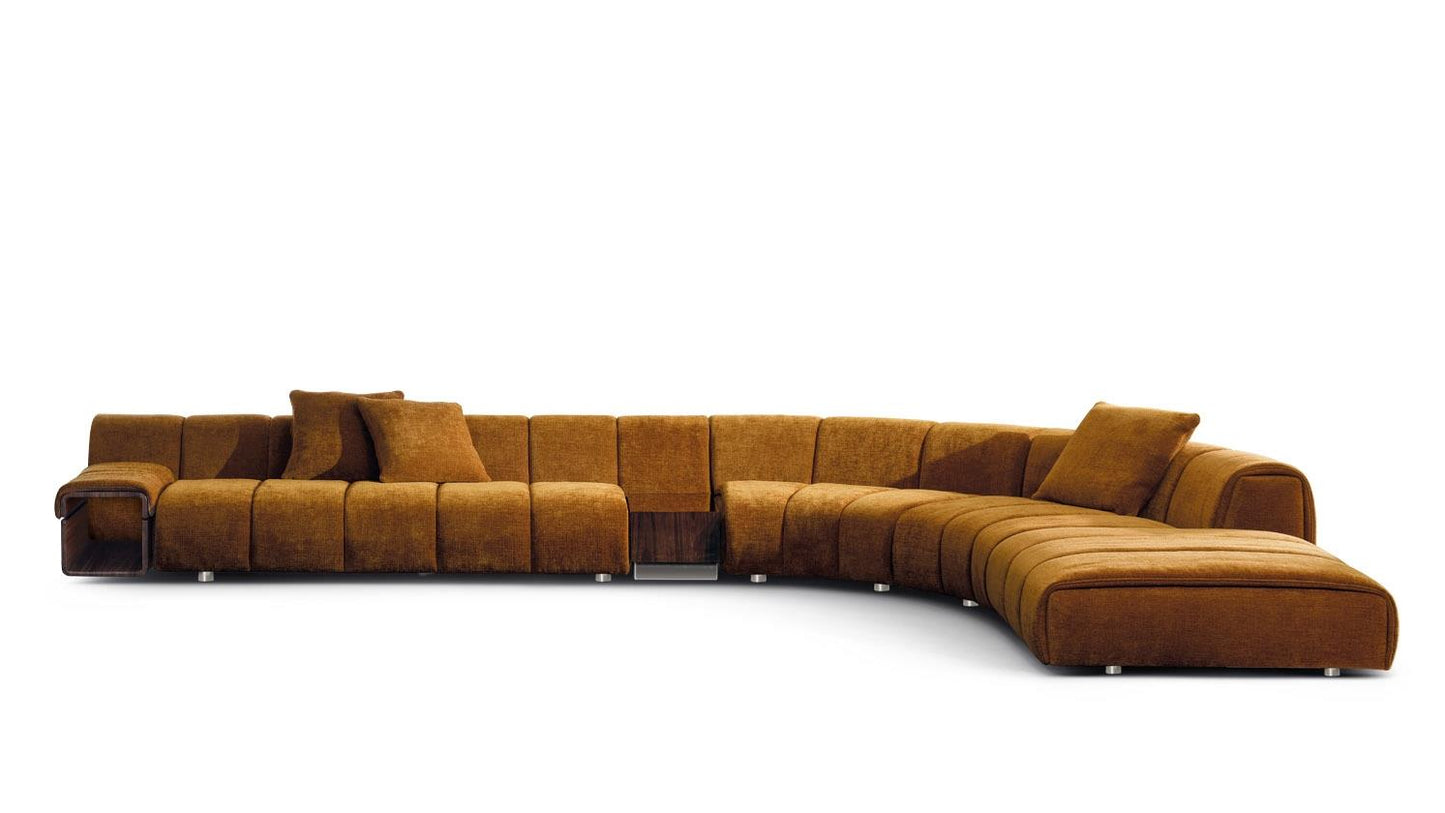 Ruffle Sofa