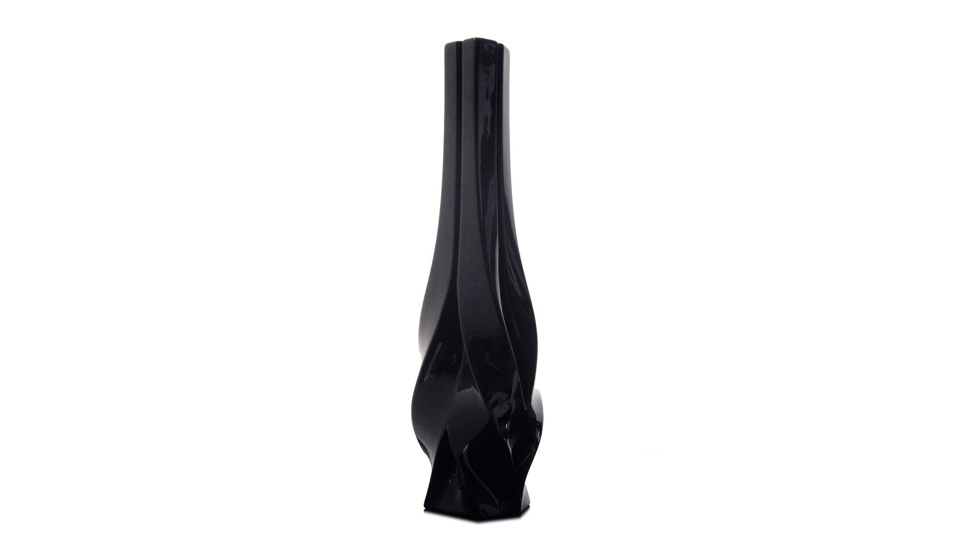 Zaha Hadid - Zaha Hadid Design Braid Kerzenhalter | schwarz - Kerzenhalter - Sarto Group